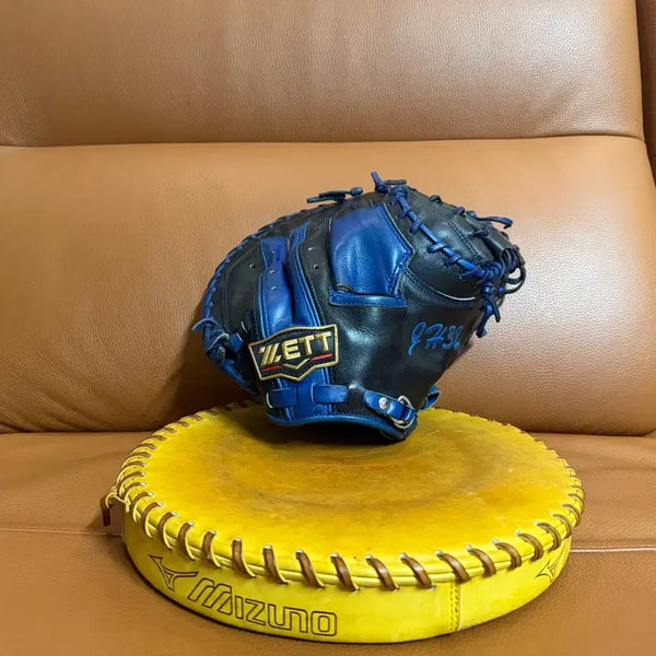 [BUNJANG] Zett Kobayashii Kim Jaehyun Professional Issue Baseball Catcher's Mitt / 제트 고바야시 김재현 지급용 오더 야구 포수 미트