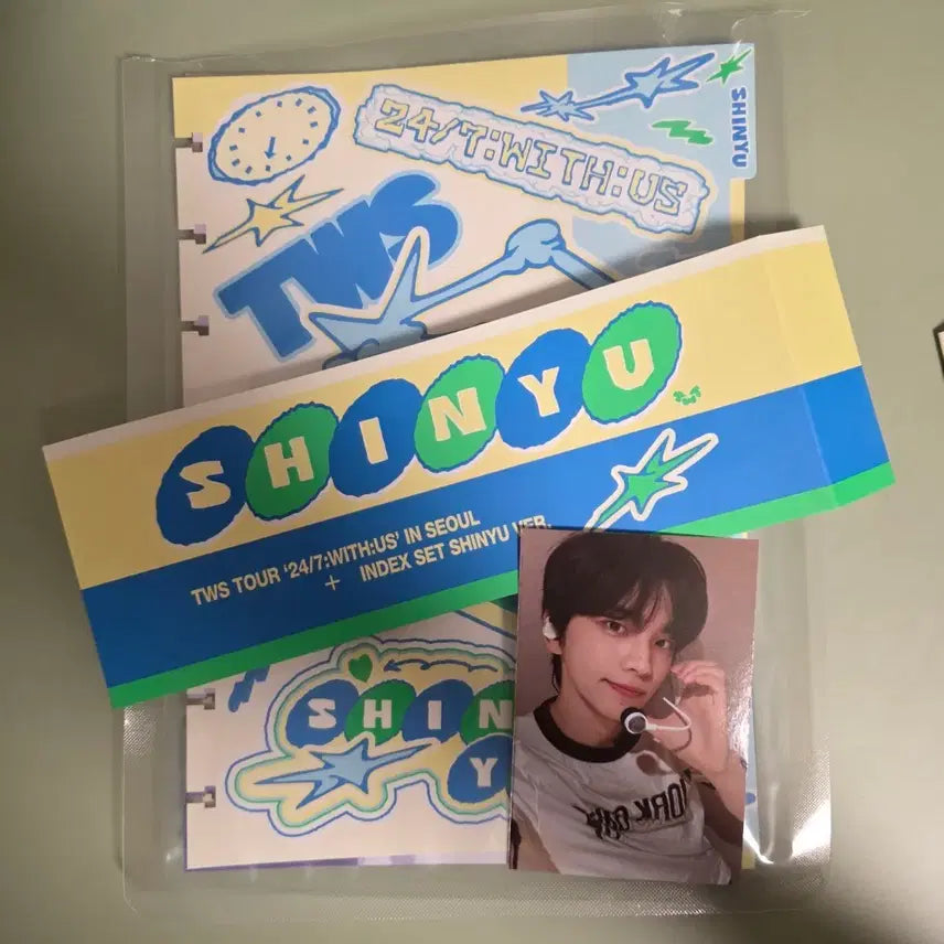[BUNJANG] TWS TOUR '24/7:WITH:US' IN SEOUL Shinyu Index Photocard Set / 투어스콘서트 신유인덱스