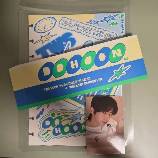 [BUNJANG] TWS SEVENTEEN DOHOON 2024 Concert '24/7:WITH:US' Index Photobook Version / 투어스콘서트 도훈인덱스