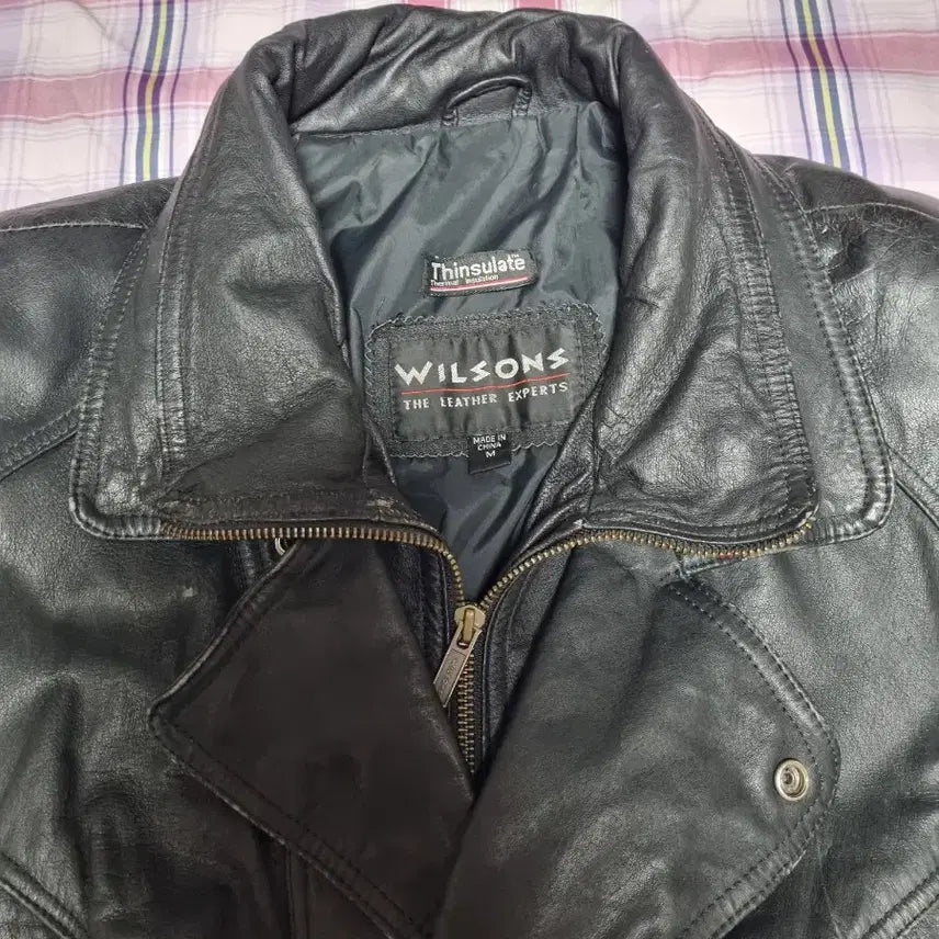 [BUNJANG] Vintage Double Collar Bomber Jacket / 빈티지 더블칼라 봄버자켓