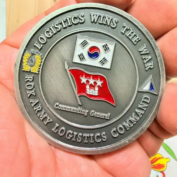 [BUNJANG] Republic of Korea Army Ordnance Support Command Coin / 육군 군수사령부 코인,메달,상태굿