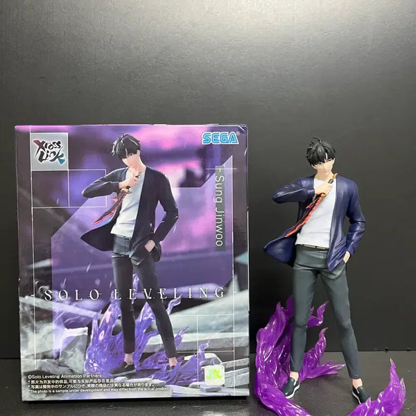 [BUNJANG] Solo Leveling Sung Jin Woo Xross Figure (Unsealed) / 개봉품 나혼자만레벨업 성진우 피규어 성진우 엑스로스 피규어