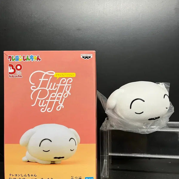 [BUNJANG] Crayon Shin-chan Shiro Fluffy Puffy Figure (Unsealed) / 개봉품 짱구는못말려 흰둥이 피규어 흰둥이 플러피 피규어