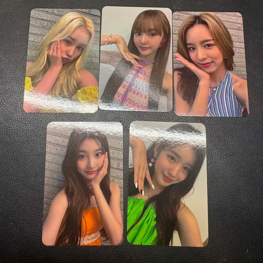 [BUNJANG] WooAh Everline Photocard 5-Piece Set / 우아 WooAh 에버라인 Everline 포카 5종세트