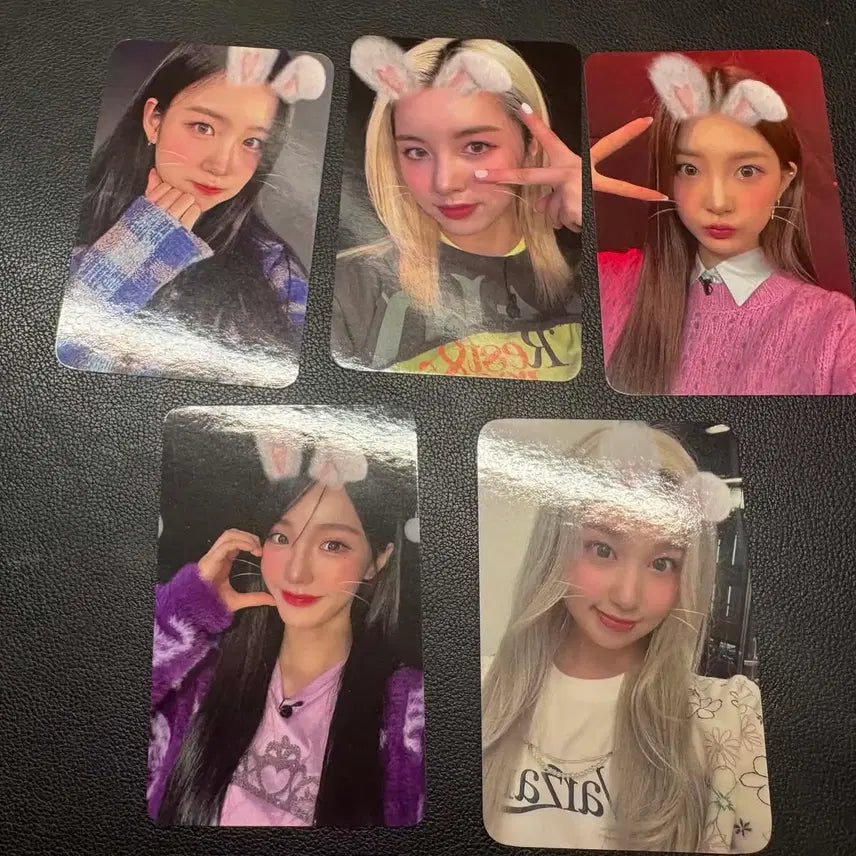 [BUNJANG] WooAh! Everline Photocard 5-Piece Set / 우아 WooAh 에버라인 Everline 포카 5종세트