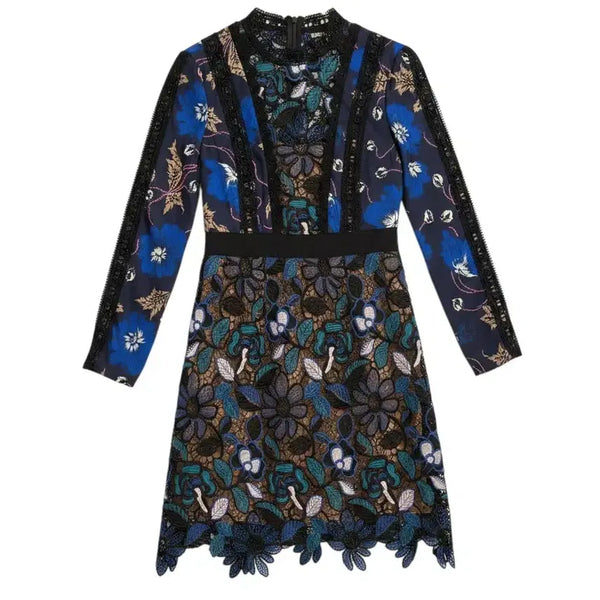 [BUNJANG] Vintage King Women's S Blue Cool Tone Suit Dress / 여성S/ 수입 블루 쿨톤 정장 원피스 빈티지킹