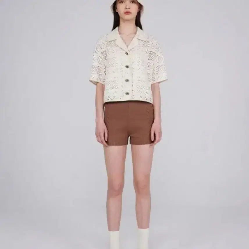 [BUNJANG] RAVE Lace Half Sleeve Jacket / 22년 레이브 레이스 하프 슬리브쟈켓F 55 66