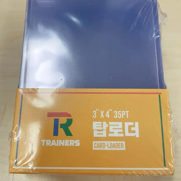 [BUNJANG] Trainers 35PT Toploader + Basilisk Sleeves Bundle Set / [새상품] 트레이너스 35PT 탑로더 + 바실리스크 슬리브 2팩 일괄 팝니다