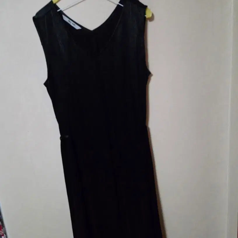 [BUNJANG] Juicy Judy Long Sleeveless Dress & Hooded Cardigan Set / 쥬시쥬디 롱 민소매 원피스&후드가디건 (올봄 구매후 미착용)