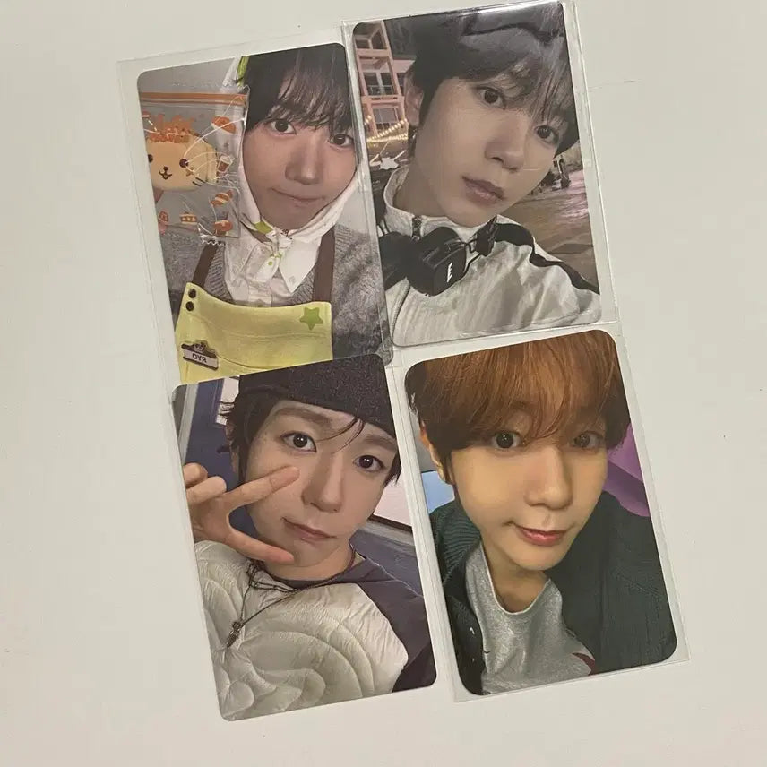 [BUNJANG] NCT WISH Ryo Photocard Bundle Set / [당일발송] 엔시티 위시 료 포카 4장 일괄