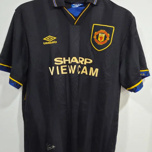 [BUNJANG] Manchester United 1993-1995 Roy Keane Away Short Sleeve Jersey L / 93-95 맨체스터 유나이티드 어웨이 반팔 로이킨