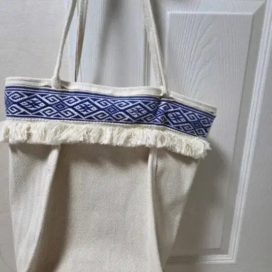 [BUNJANG] Pattern Tote Bag / 내추럴한 매력의 패턴 토트백