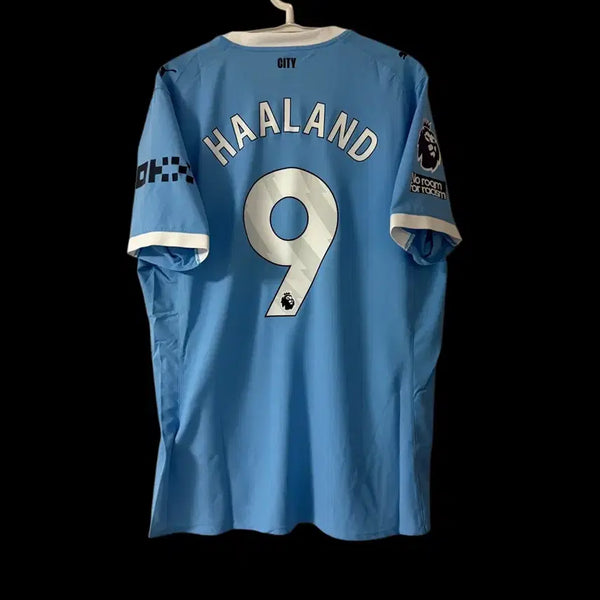 [BUNJANG] Manchester City 2025/26 Erling Haaland Authentic Home Jersey (International XL) / [해외XL] 25/26 맨시티 홈 어센틱 홀란드 유니폼