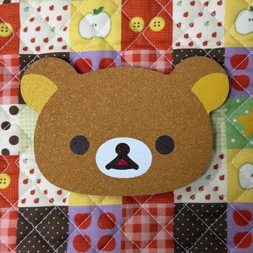 [BUNJANG] San-X Rilakkuma Face Coaster / 산엑스 리락쿠마 코스터 컵받침 [일본정품 새상품]