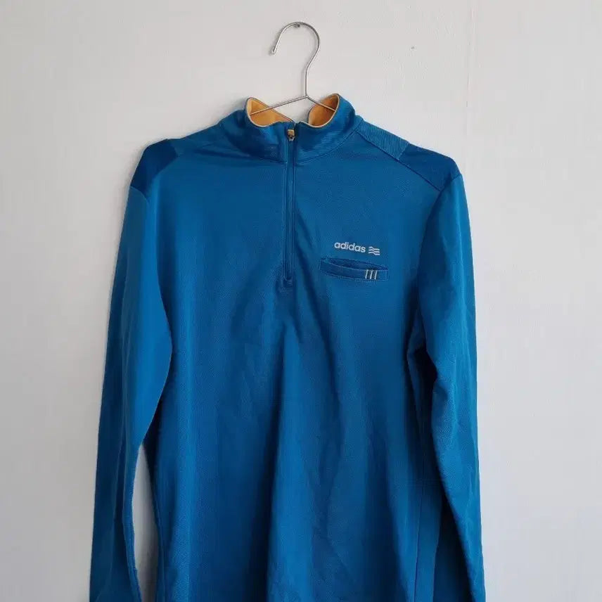 [BUNJANG] Adidas Training Long Sleeve T-Shirt Blue / 아디다스 트레이닝 긴팔 티셔츠 블루