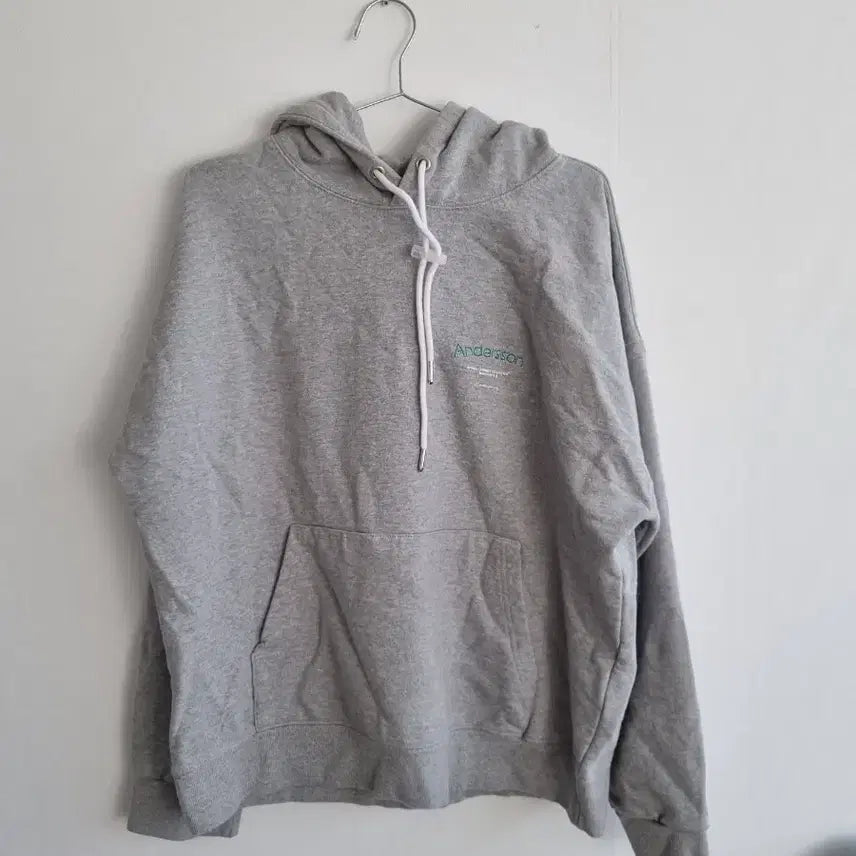 [BUNJANG] Andersson Grey Hoodie / Andersson 후드티 그레이