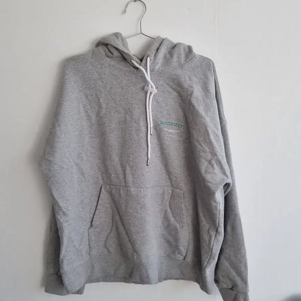 [BUNJANG] Andersson Grey Hoodie / Andersson 후드티 그레이