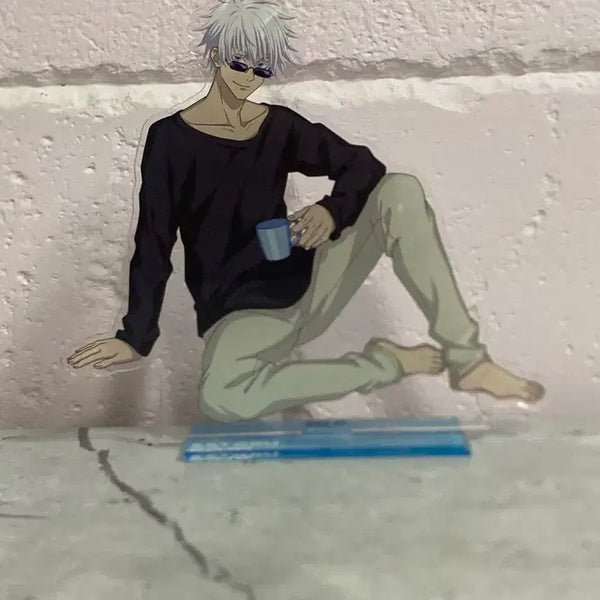 [BUNJANG] Jujutsu Kaisen Satoru Gojo Relax Acrylic Stand / 주술회전 고죠 사토루 릴렉스 휴식 아크릴 스탠드