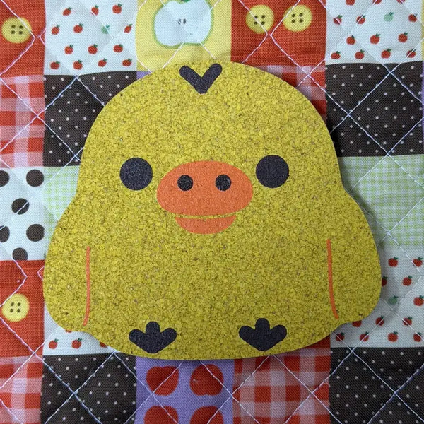 [BUNJANG] San-X Kiiroitori Coaster / 산엑스 키이로이토리 코스터 컵받침 [일본정품 새상품]