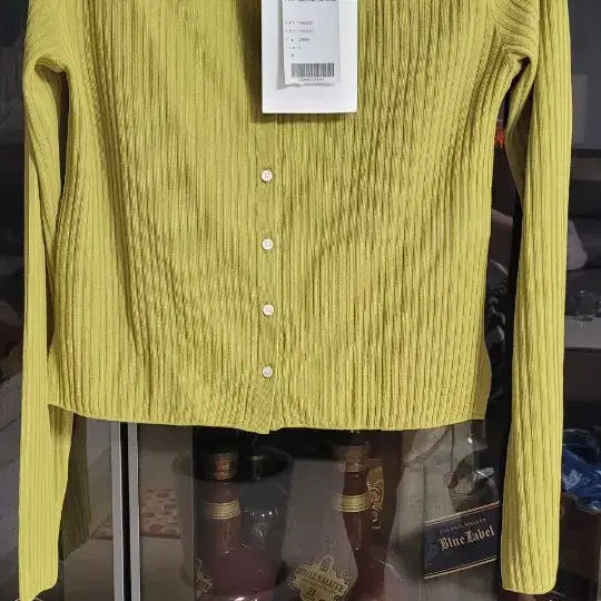 [BUNJANG] Frontrow Palette Viscose Linen Blend Cardigan (Light Green, S) / 새상품)) 프론트로우 팔레트 비스코스 린넨 혼방 가디건 연그린
