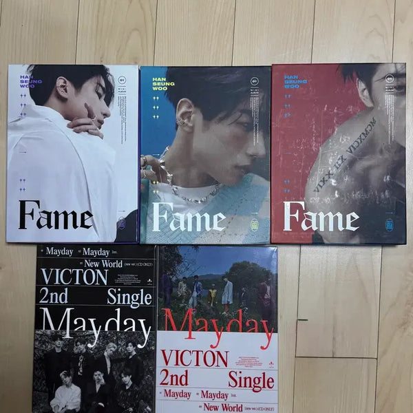 [BUNJANG] VICTON Hanseungwoo Album Set (5 Types) / 빅톤 & 한승우 앨범 5종