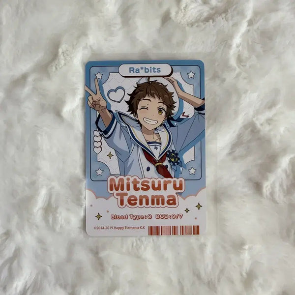 [BUNJANG] Ensemble Stars! Chips Vol. 2 Tenma Mitsuru Rabbits SD Profile Photocard / 앙스타 칩스 2탄 텐마 미츠루 라빗츠 감자칩 포토카드 SD 프로필 앙상블스타즈
