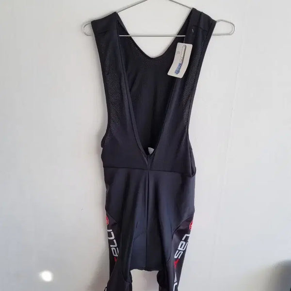 [BUNJANG] Castelli Corsa Bib Shorts Black/Red XL / 카스텔리 코르사 빕숏 블랙/레드