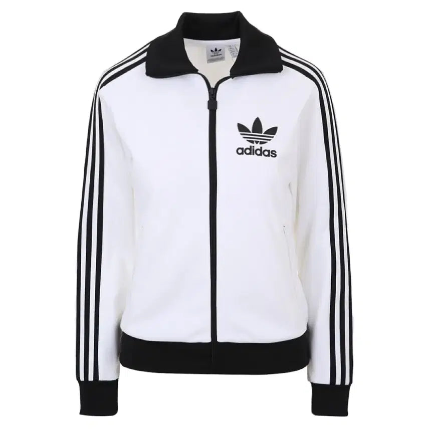 [BUNJANG] Adidas Beckenbauer Firebird Track Top Jersey - White / 아디다스 트랙탑 화이트 져지 베켄바우어 흰색 파이어버드
