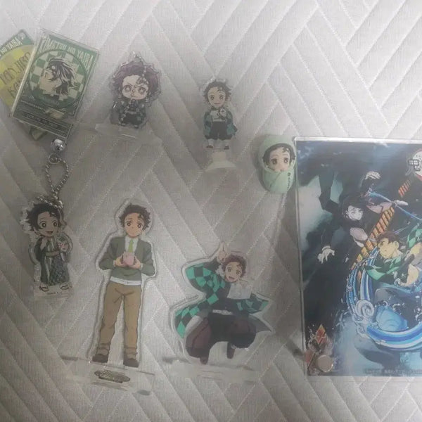 [BUNJANG] Demon Slayer Tanjiro Acrylic Stand Bundle Set / (일괄)귀멸의 칼날 탄지로 아크릴 스탠드 세트