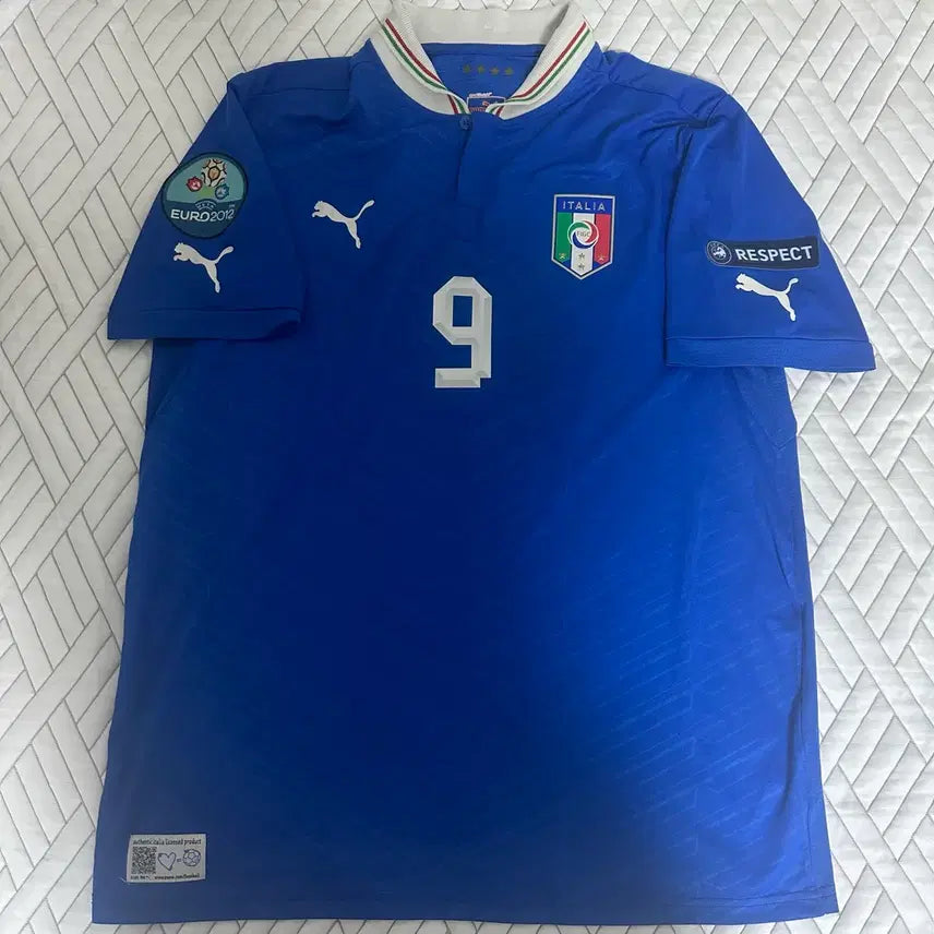 [BUNJANG] Italy National Team Balotelli 2012-13 Jersey (XL) / XL) 12-13 이탈리아 발로텔리
