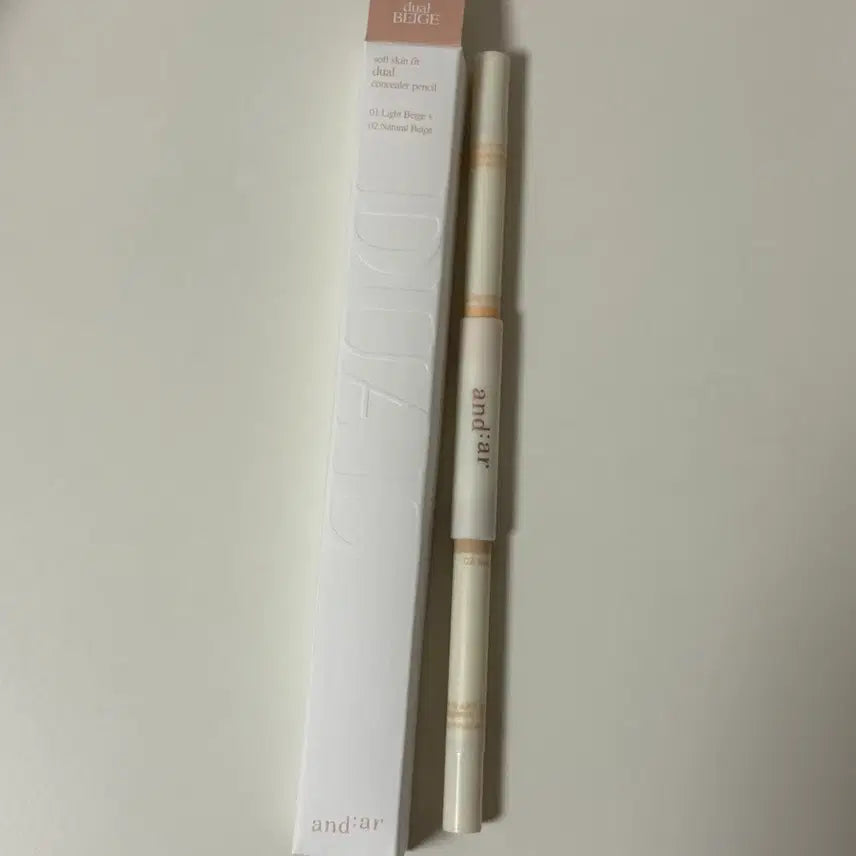 [BUNJANG] NDual Soft Skin Fit Dual Concealer Pencil Dual Beige / 앤디얼 소프트 스킨핏 듀얼 컨실러 펜슬 듀얼베이지