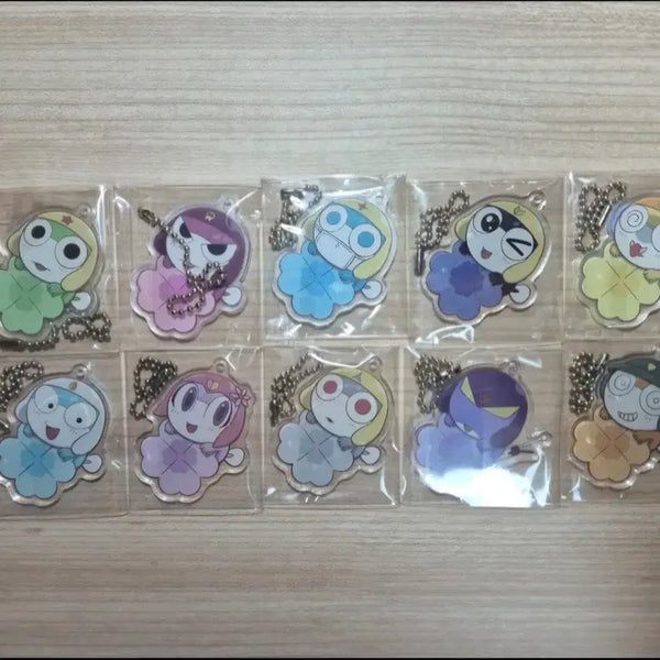 [BUNJANG] Sgt. Frog Lucky Frog Keychain Set / (급처)개구리 중사 케로로 행운의 개구리 키링 판매