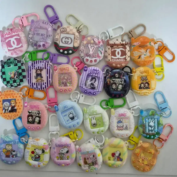 [BUNJANG] Tamagotchi Keychain - Various Characters / 다마고치 키링 키티/세일러문/미키마우스/스누피/귀칼/몬치치/백설공주/산리오