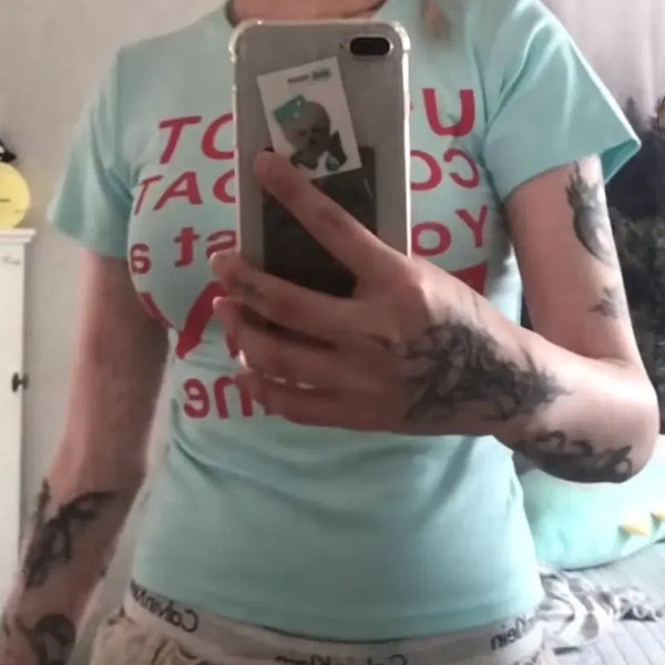 [BUNJANG] Fan of Mine Mint T-Shirt / Fan of mine 민트 티셔츠