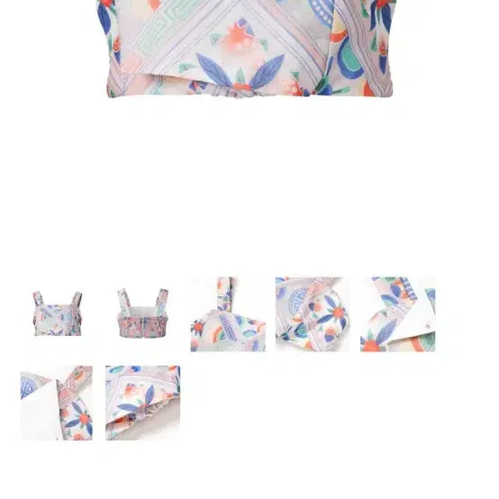[BUNJANG] Danha Hanbok Phoenix Pattern Crop Top and Dan Skirt Set / 단하주단 봉황문 크롭탑+봉황 단치마