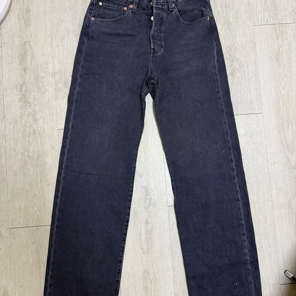 [BUNJANG] Levi's 501 Loose Fit Black Denim Jeans 32/34 / 리바이스 루즈 501 32/34 흑청 0057U0005