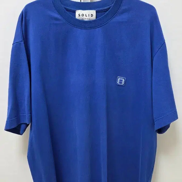 [BUNJANG] Solid Homme Back Logo T-Shirt / [50] 솔리드옴므 백로고 반팔 티셔츠