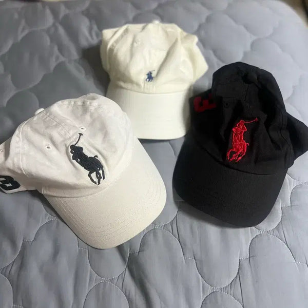 [BUNJANG] Polo Ralph Lauren Cotton Cap White / 폴로 랄프로렌 볼캡 흰색 1개