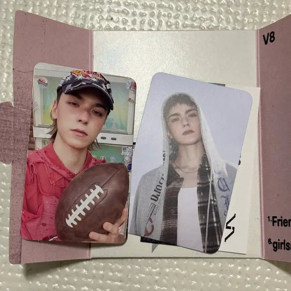 [BUNJANG] Seventeen V8 Weverse Ver. Vernon Photocard / 세븐틴 V8 위버스반_버논