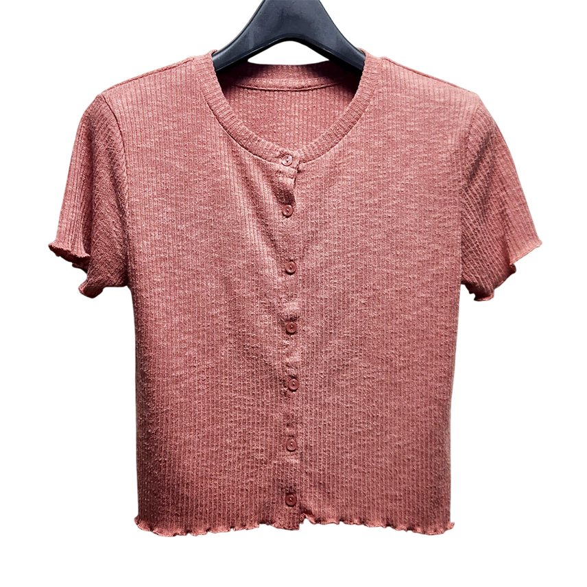 [BUNJANG] Short Sleeve Knit Top / 반팔 니트