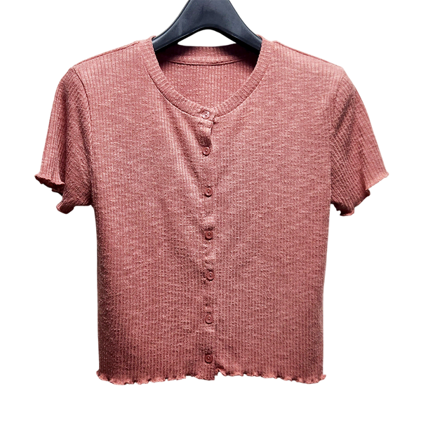 [BUNJANG] Short Sleeve Knit Top / 반팔 니트