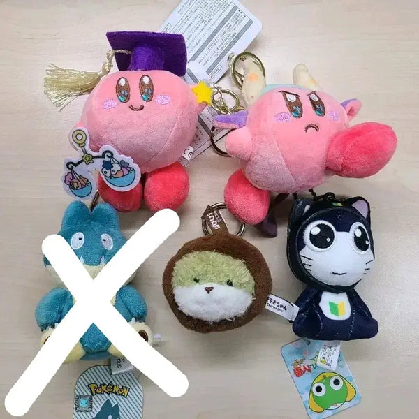 [BUNJANG] Various Anime Character Plush Keychains / 다양한 인형 키링 팝니다.