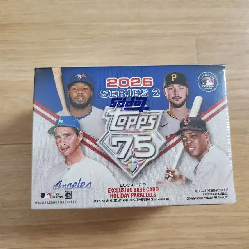 [BUNJANG] 2026 Topps 75th Anniversary Series 2 MLB Baseball Card Box (Sealed) / 2026탑스 75주년기념 시리즈2 메이저리그 야구카드박스(미개봉)(새박스)