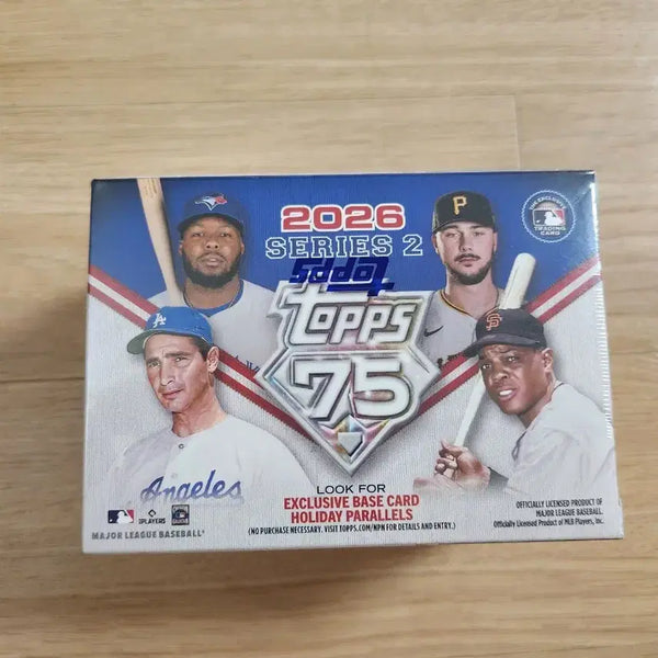 [BUNJANG] 2026 Topps 75th Anniversary Series 2 MLB Baseball Card Box (Sealed) / 2026탑스 75주년기념 시리즈2 메이저리그 야구카드박스(미개봉)(새박스)