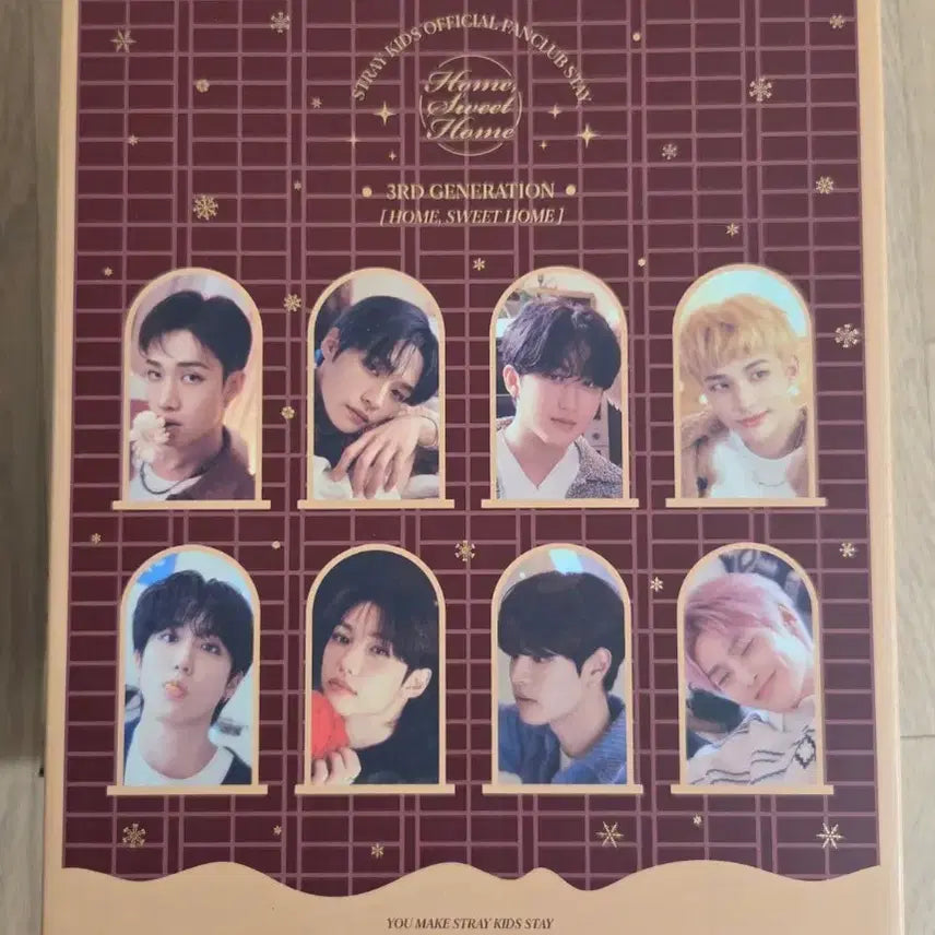 [BUNJANG] Stray Kids 3rd Generation Fanclub Kit HOMESWEET HOME Full Set / 스트레이키즈 3기 팬클럽 키트 HOMESWEET HOME 풀셋