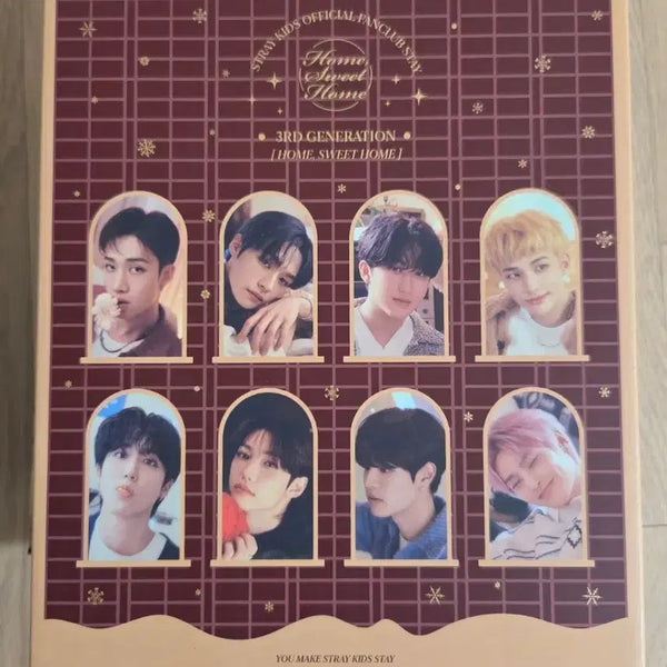 [BUNJANG] Stray Kids 3rd Generation Fanclub Kit HOMESWEET HOME Full Set / 스트레이키즈 3기 팬클럽 키트 HOMESWEET HOME 풀셋