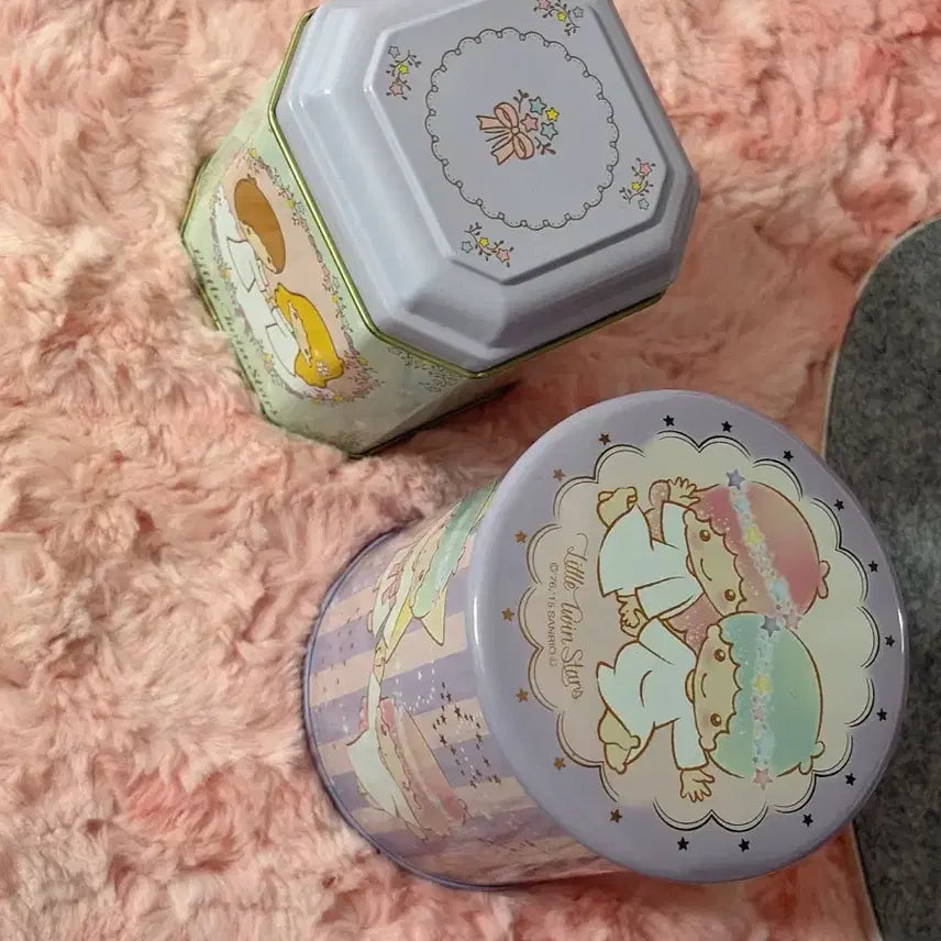 [BUNJANG] Kiki & Lala Vintage Tin Case Bundle Set / [고전] 키키라라 틴케이스 일괄