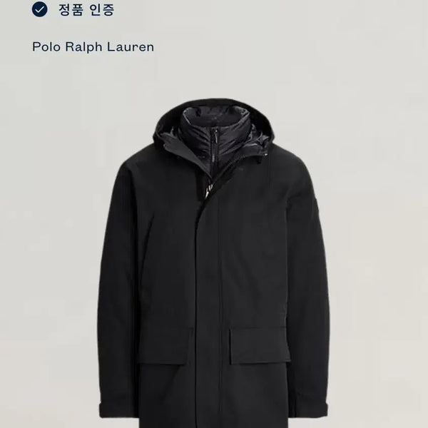 [BUNJANG] Polo Ralph Lauren 3-in-1 Quilting Liner Padded Jacket Black / 폴로 랄프로렌 3 in 1 퀼팅라이너 패딩 블랙