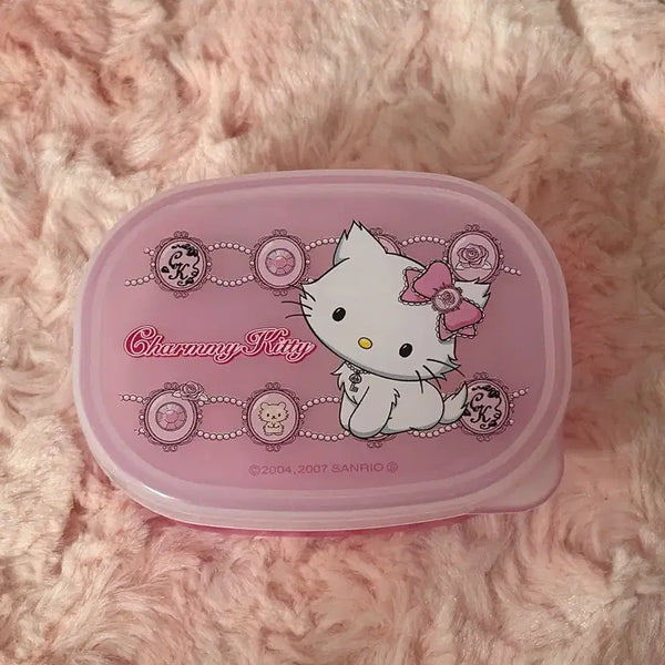 [BUNJANG] Vintage "Chami Kitty" Mini Lunch Box / [고전] 챠미키티 미니 도시락