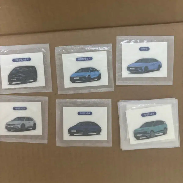 [BUNJANG] Hyundai (Local) Sealed TTIBO SEAL Sticker / 현차는 빵빵 현대 띠부씰 미개봉 판매